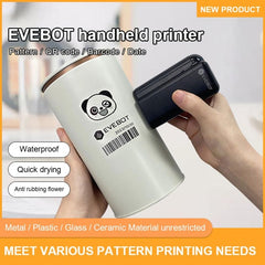 HXBER PrintInd Handheld Printer Mini portable inkjet tattoo printer