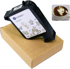 High Speed Coffee Printer Ink Cartridge Replacement for EB-Pro, Printing Exquisite Patterned Coffee Latte Art Fancy Box FB2, Brown FancyBox