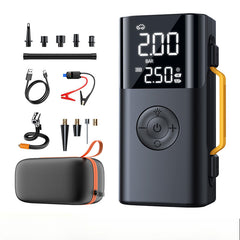 2025 New Automotive Emergency Kit - Air pump, ignition starter and multi-function mobile power supply with vacuum pump