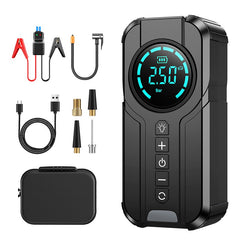 150PSI 10000mah Portable Car Jump Starter with Air Compressor