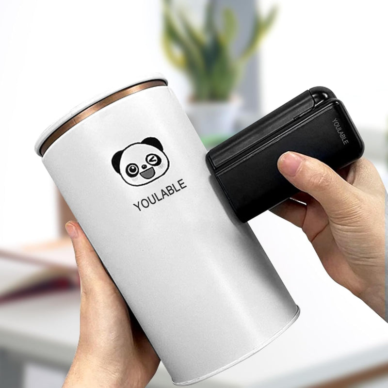 Portable Mini Handheld Inkjet Label Printer with Quick-Dry Ink Bluetooth Wireless Smart Printing Machine Logo QR Code Barcode PrintInd for Canvas Plastic Glass Wood and Metal Material