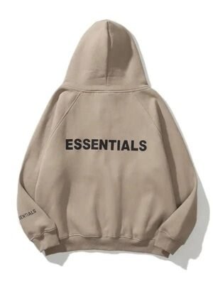 Front and lifestyle views of the authentic Apricot Essentials collection featuring a soft matte finish and tonal branding, managed by Zizzle LLC.